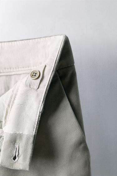 2-5 YEARS/ LIMITED EDITION TWILL TROUSERS - washed green by Zara - Image 2
