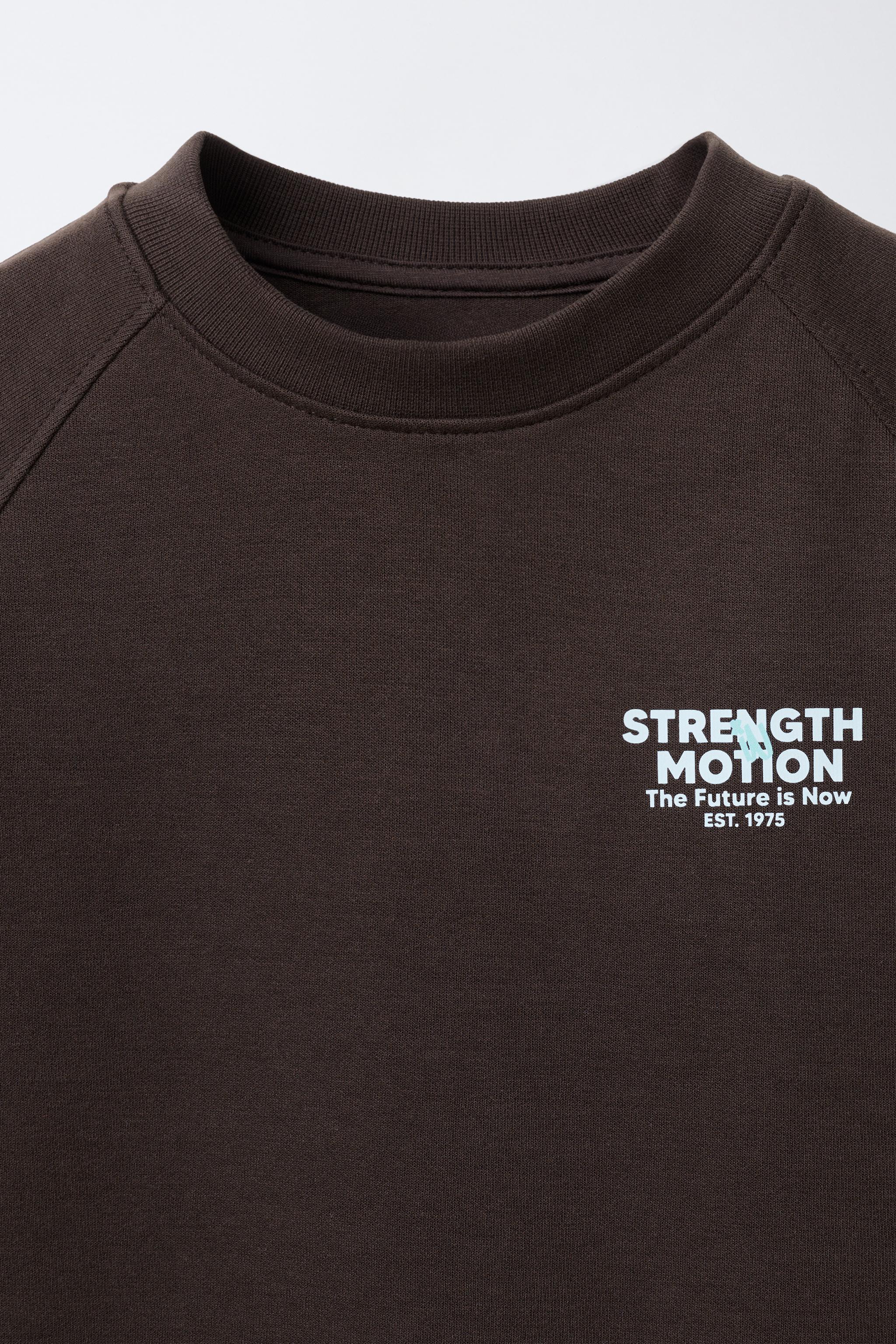 INTERLOCK TEXT T-SHIRT AND BERMUDA SET