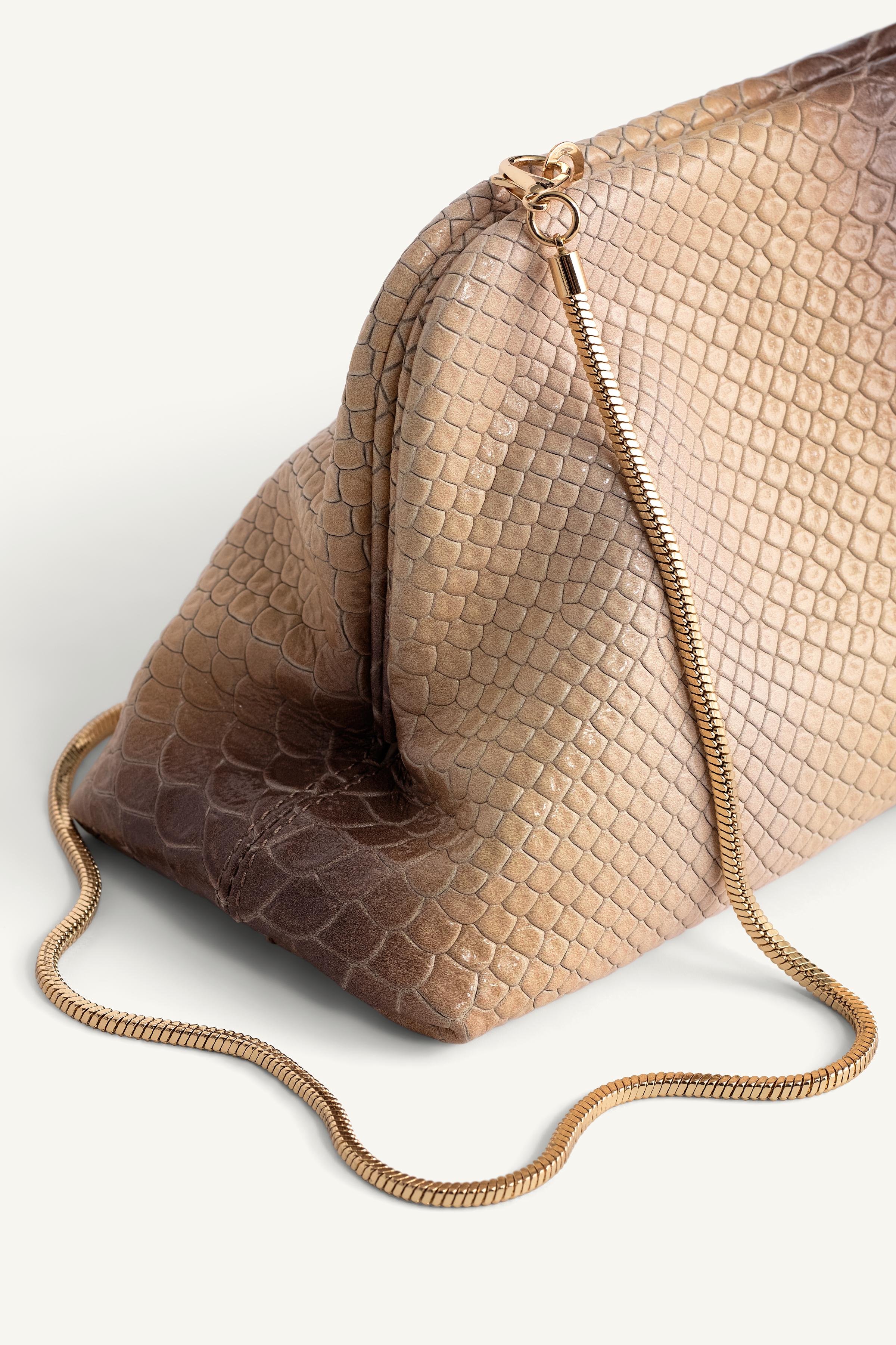 LIMITED EDITION EMBOSSED LEATHER POUCH