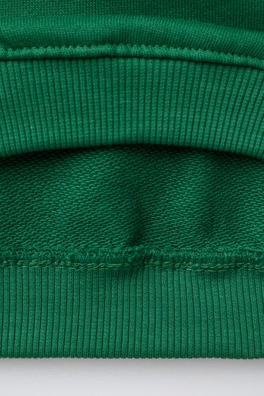 SWEAT À INSCRIPTION LONDON - Vert de Zara - Image 3