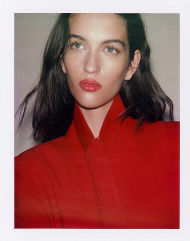 FITTED BLAZER WITH SHOULDER PADS - Red by Zara