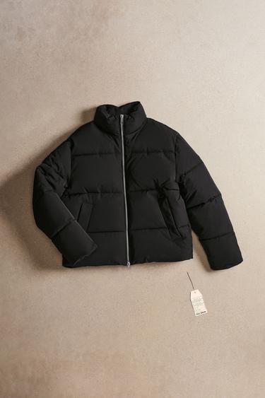 WATER-REPELLENT PUFFER JACKET - Black by Zara