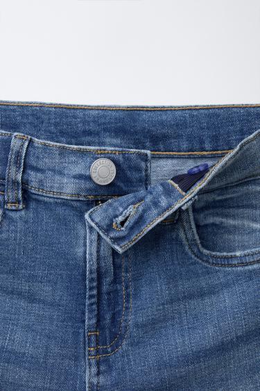 STRAIGHT DENIM BERMUDA SHORTS - Blue by Zara - Image 2