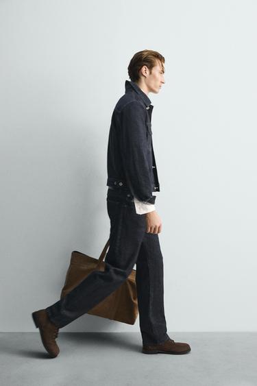 JEAN STRAIGHT FIT ÉDITION LIMITÉE - Bleu de Zara - Image 7