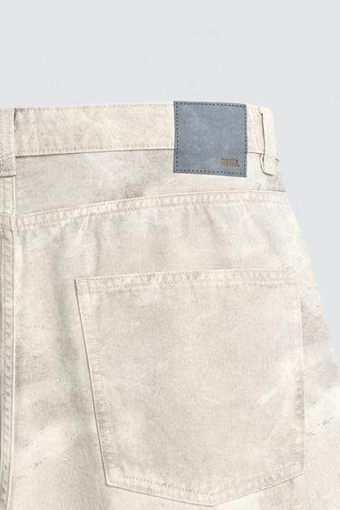 BAGGY FIT JEANS - Printed by Zara - Image 8