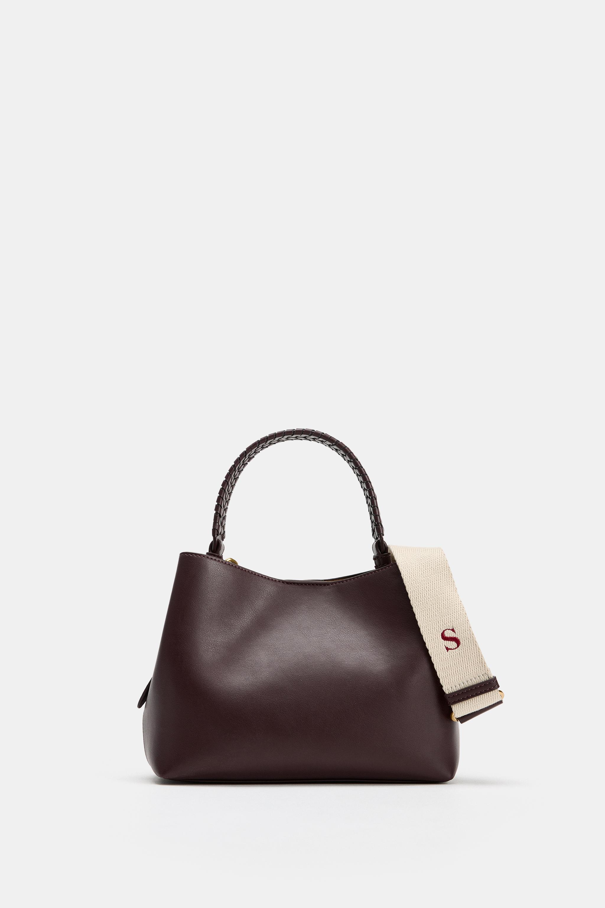 BRAIDED HANDLE HANDBAG