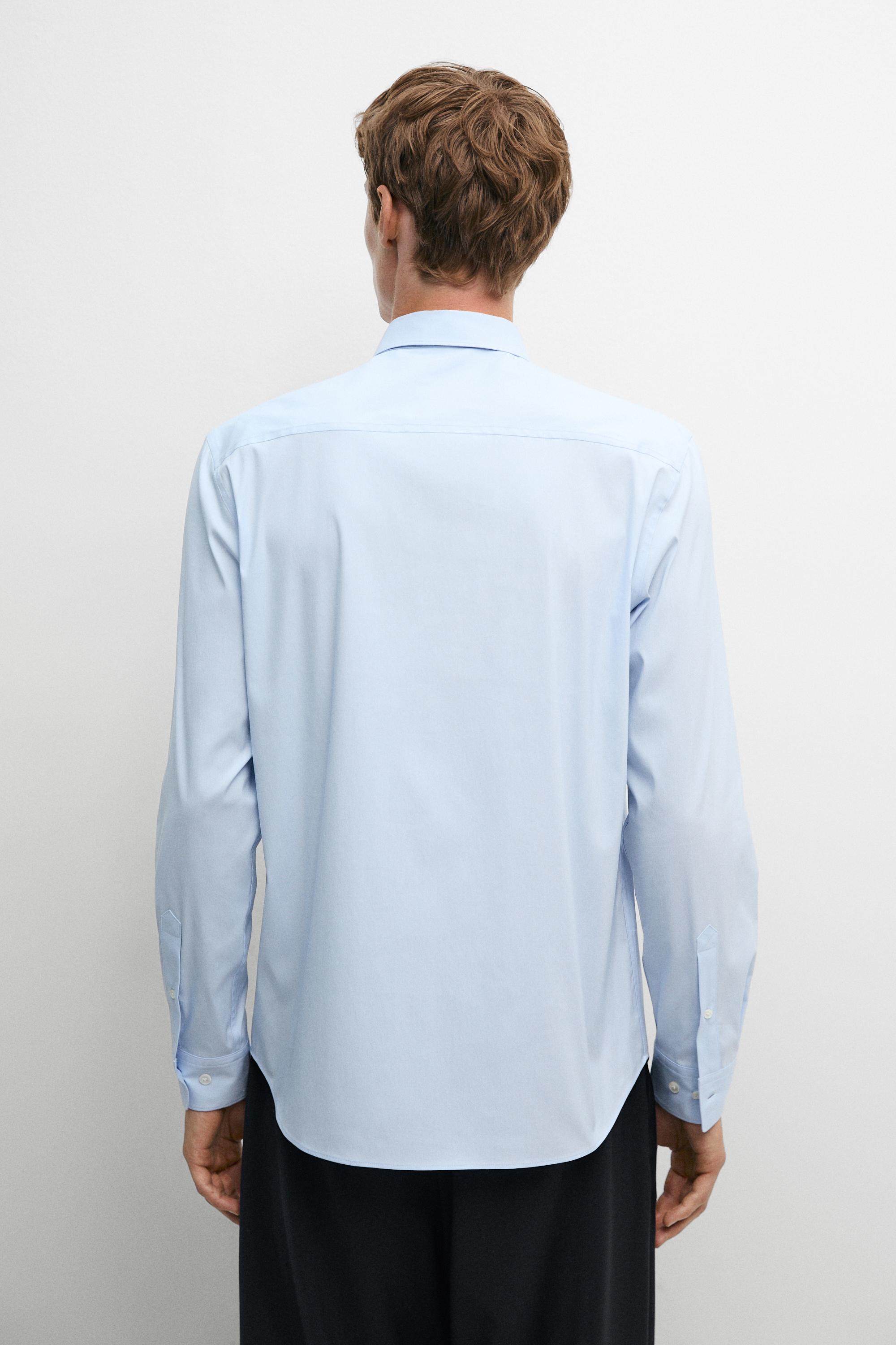 Slim fit stretch shirt