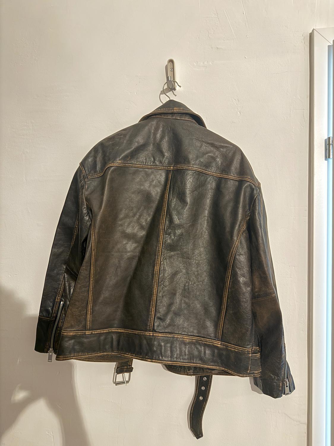 ΔΕΡΜΑΤΙΝΟ ΜΠΟΥΦΑΝ BIKER VINTAGE - Image 3