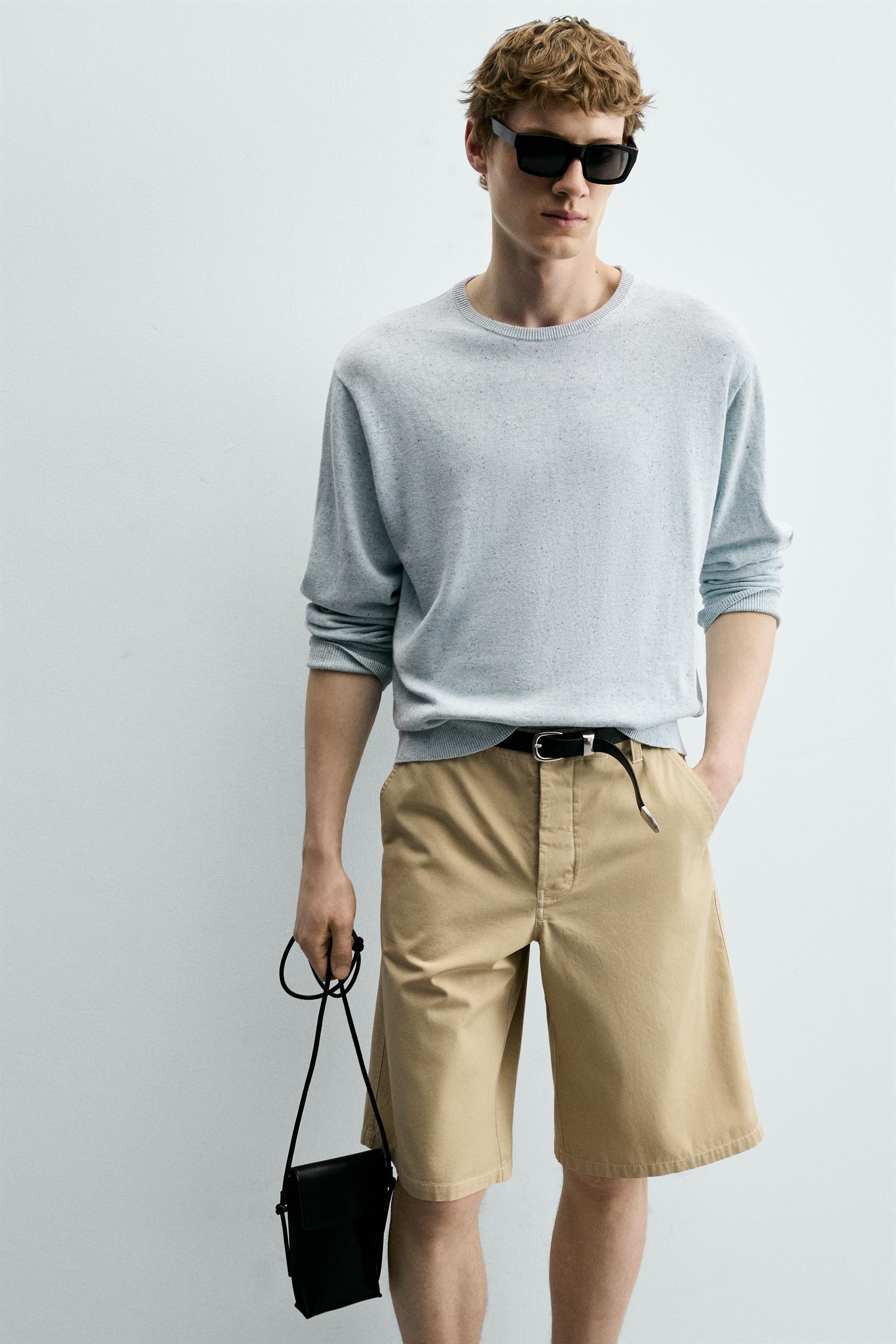 WASHED RELAXED FIT SHORTS