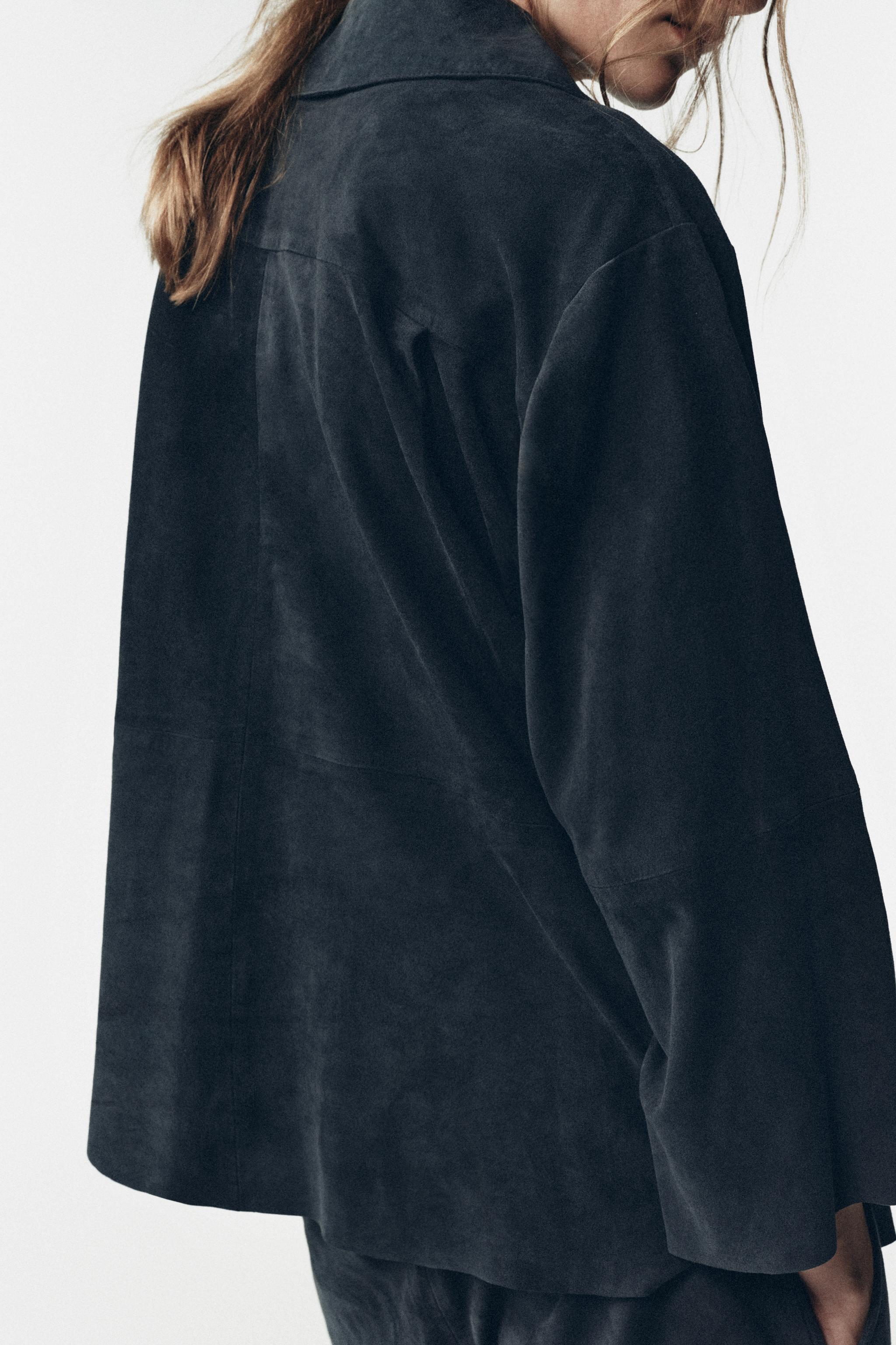 LIMITED EDITION SUEDE LEATHER POCKET SHIRT