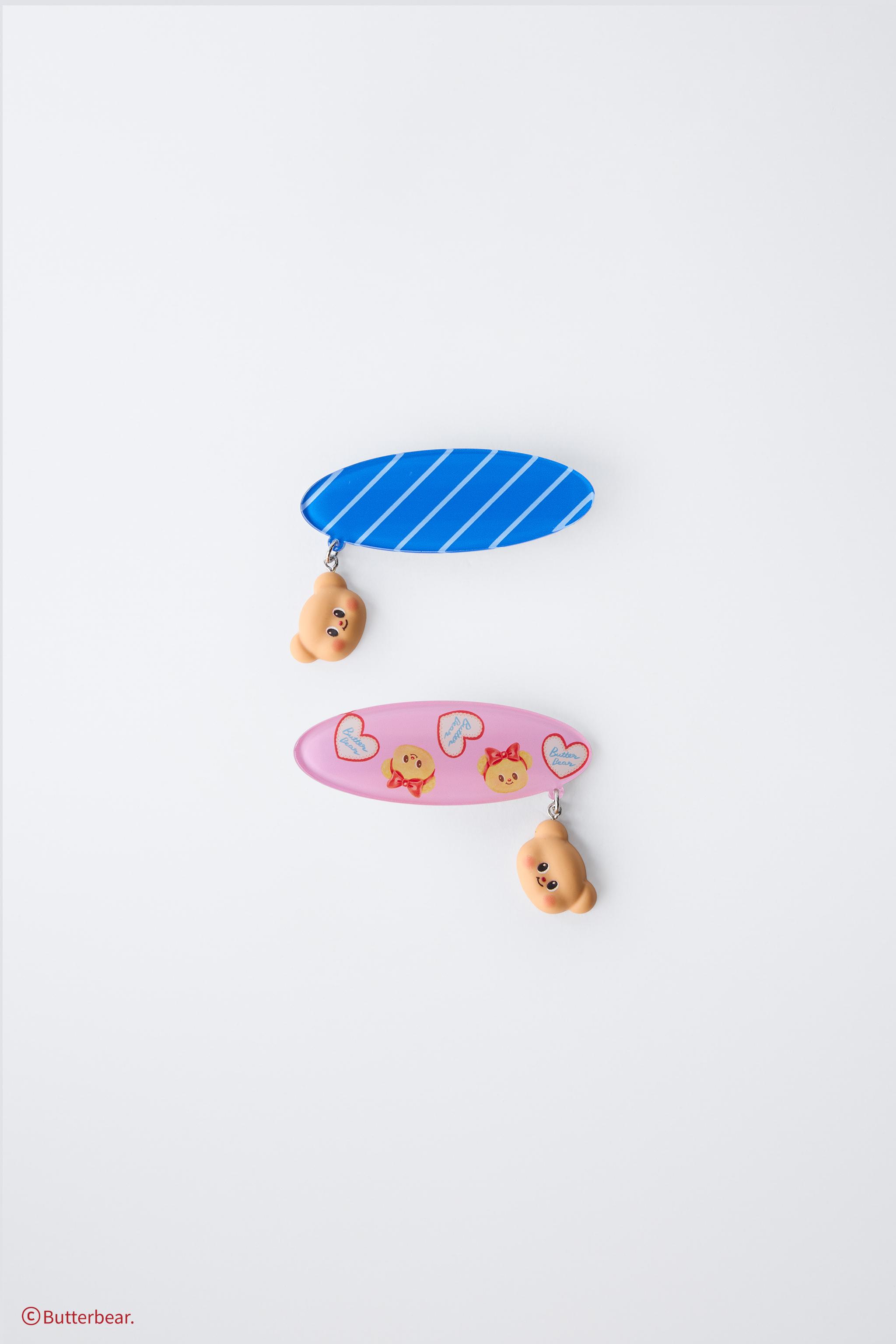 専用出品 ヘアピン BUTTERBEAR © ヘアピン 2個セット - ピンク | ZARA Japan / 日本