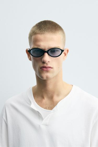 OVALE ZONNEBRIL - Zwart van Zara - Afbeelding 0
