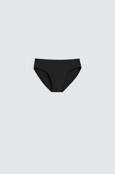 BAÑADOR SLIP - Negro de Zara