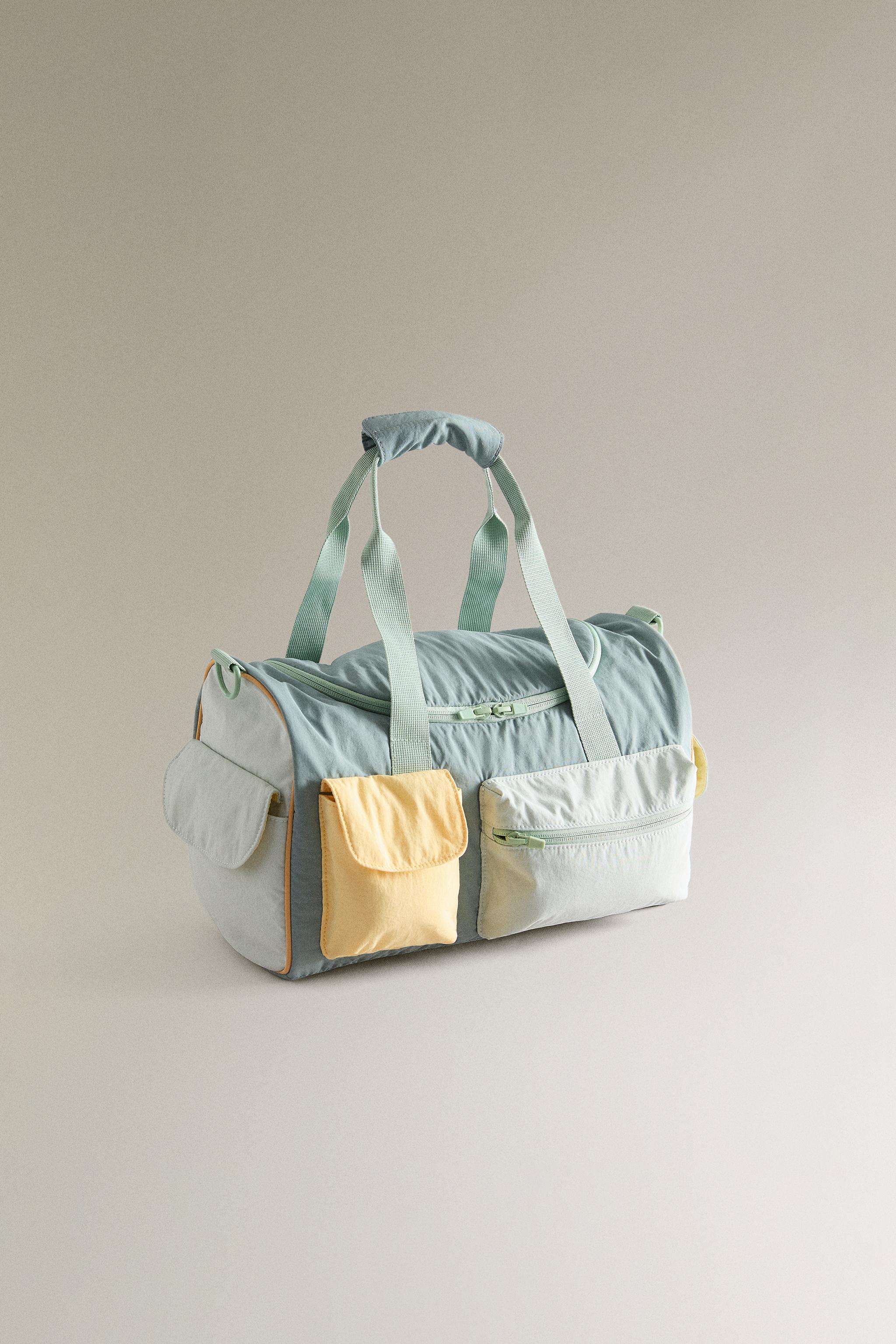 【ZARA】マルチカラーバッグ 1445/007/712 MULTI-COLOR BAG - Ecru | ZARA United States