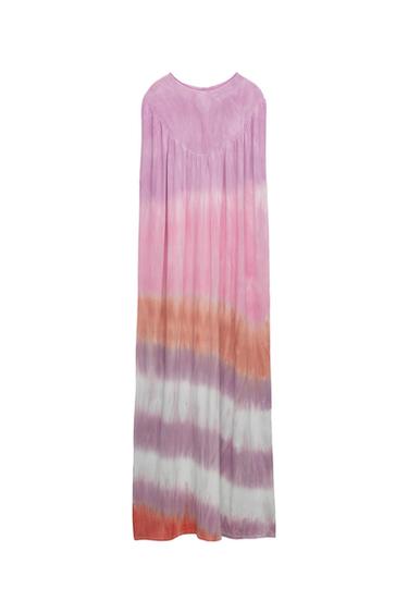 TIE-DYE KNIT DRESS