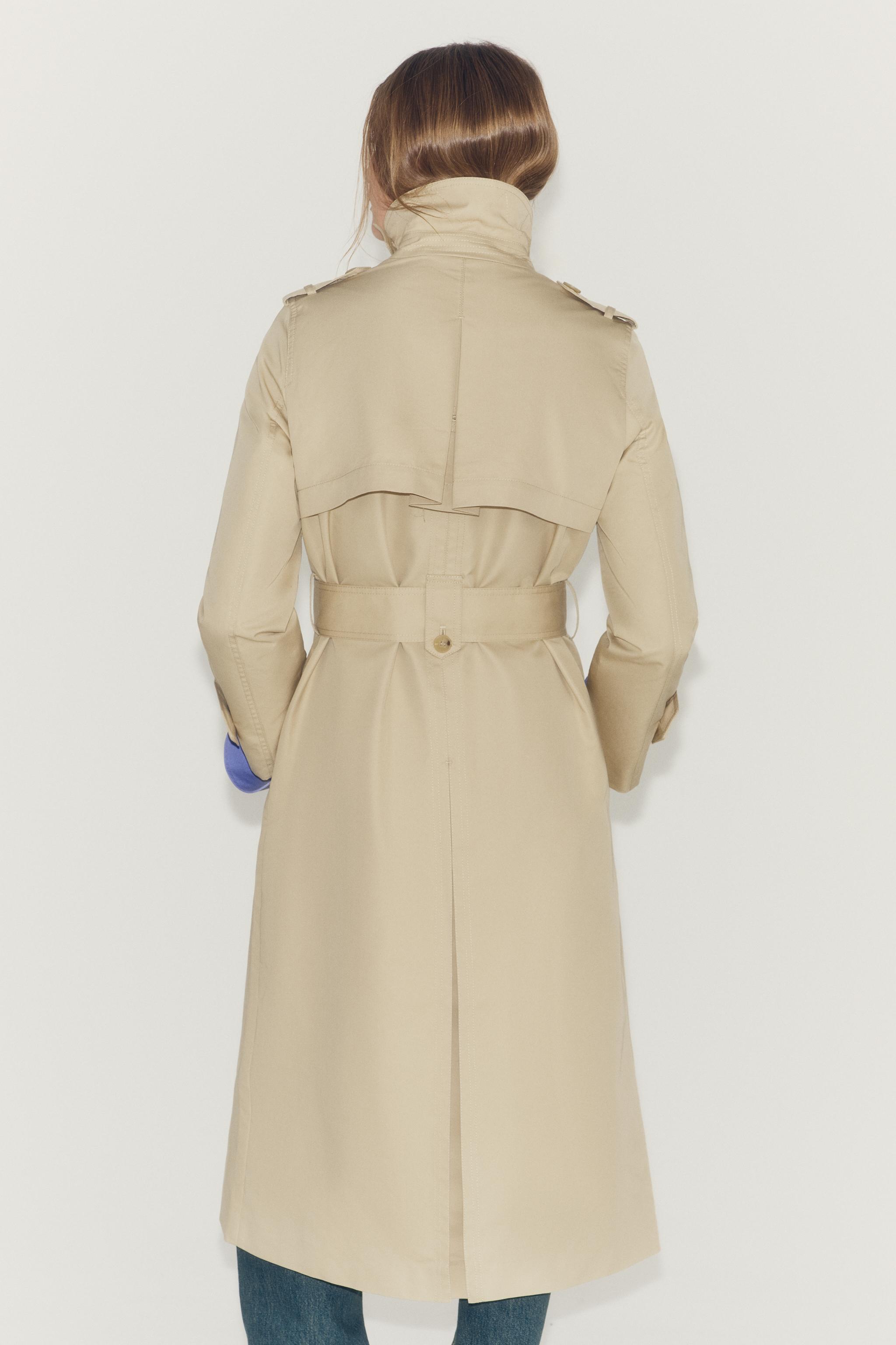 TRENCH CEINTURE DÉPERLANT ZW COLLECTION