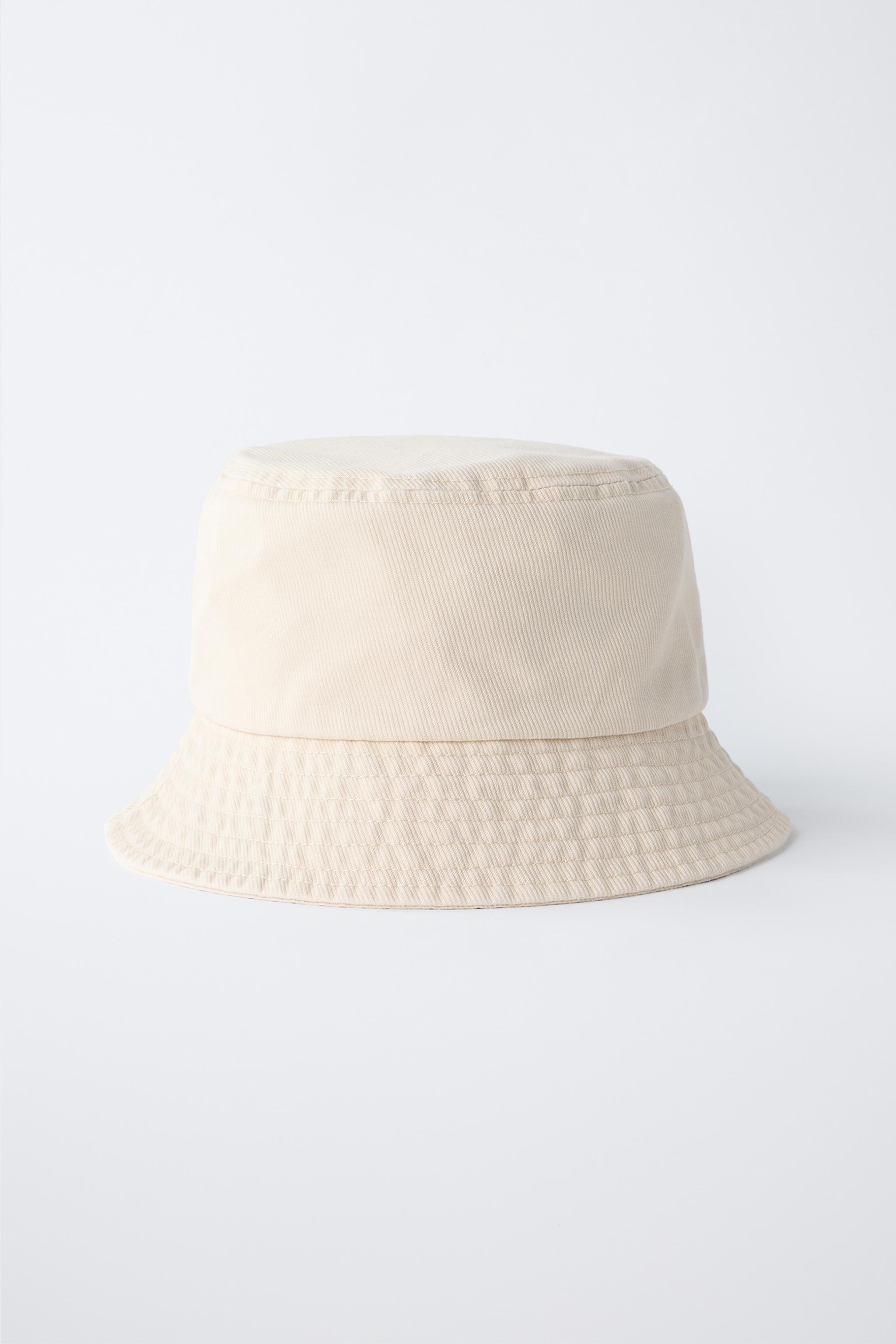 WASHED EFFECT BUCKET HAT - Sand | ZARA United States
