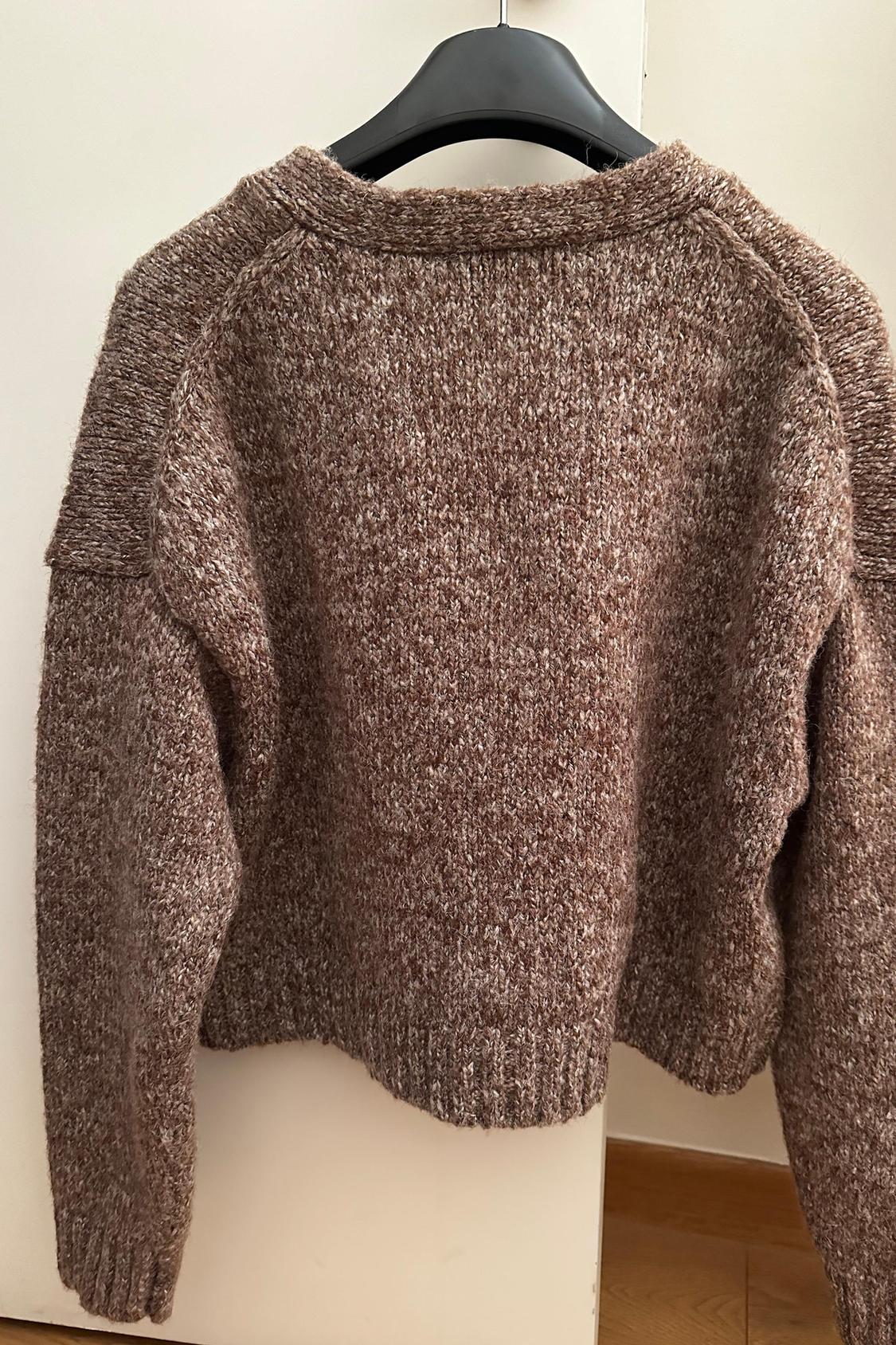 KNIT CARDIGAN WITH POCKETS - Image 3