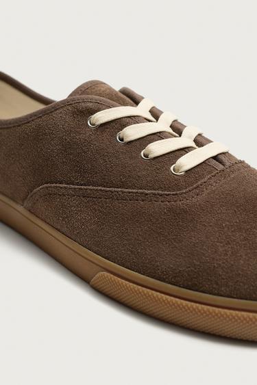 basket-en-cuir-barefoot-marron-zara-france