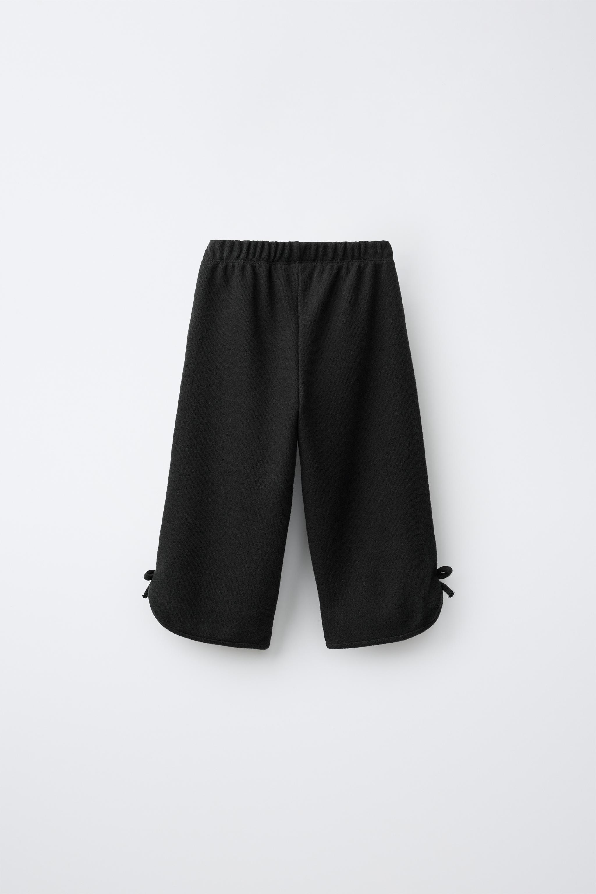 SOFT TOUCH CULOTTE PANTS WITH BOWS