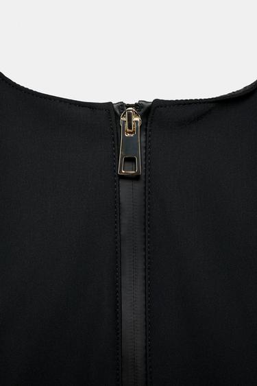 WATER-RESISTANT WINDPROOF RECCO® TECHNOLOGY SKI COLLECTION DUNGAREES - Black by Zara - Image 9