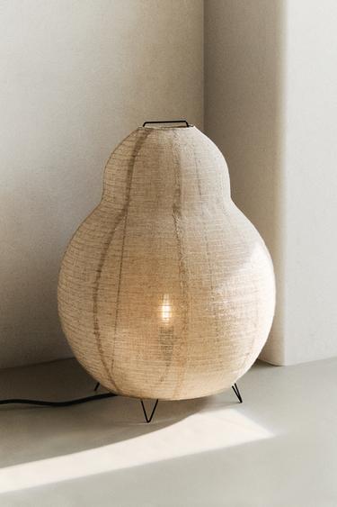LAMPE LEINEN - Hellbeige von Zara
