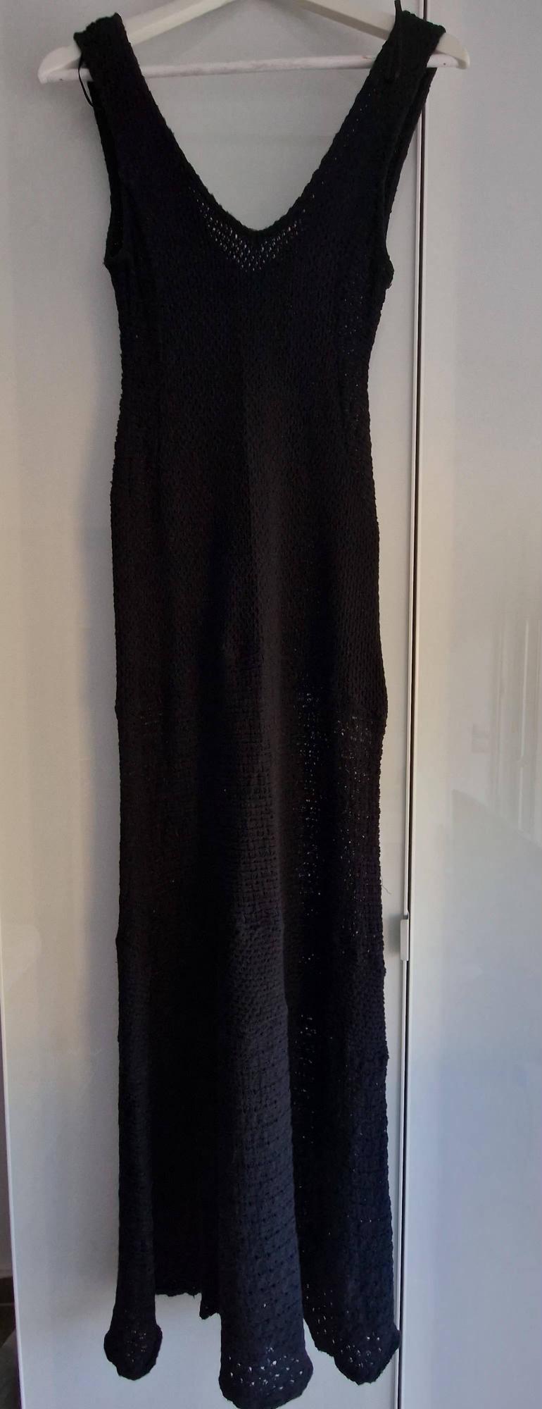 OPENWORK KNIT DRESS - Image 5