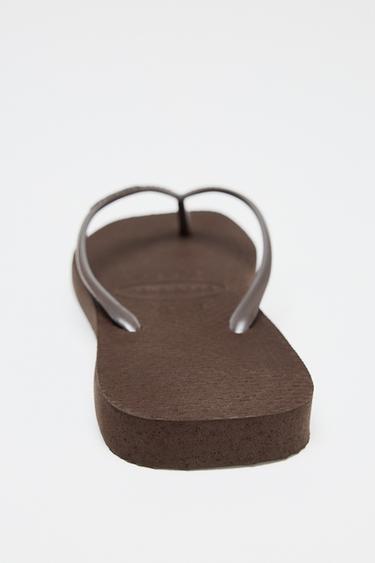 SANDALES HAVAIANAS ® x ZARA - Marron de Zara - Image 3