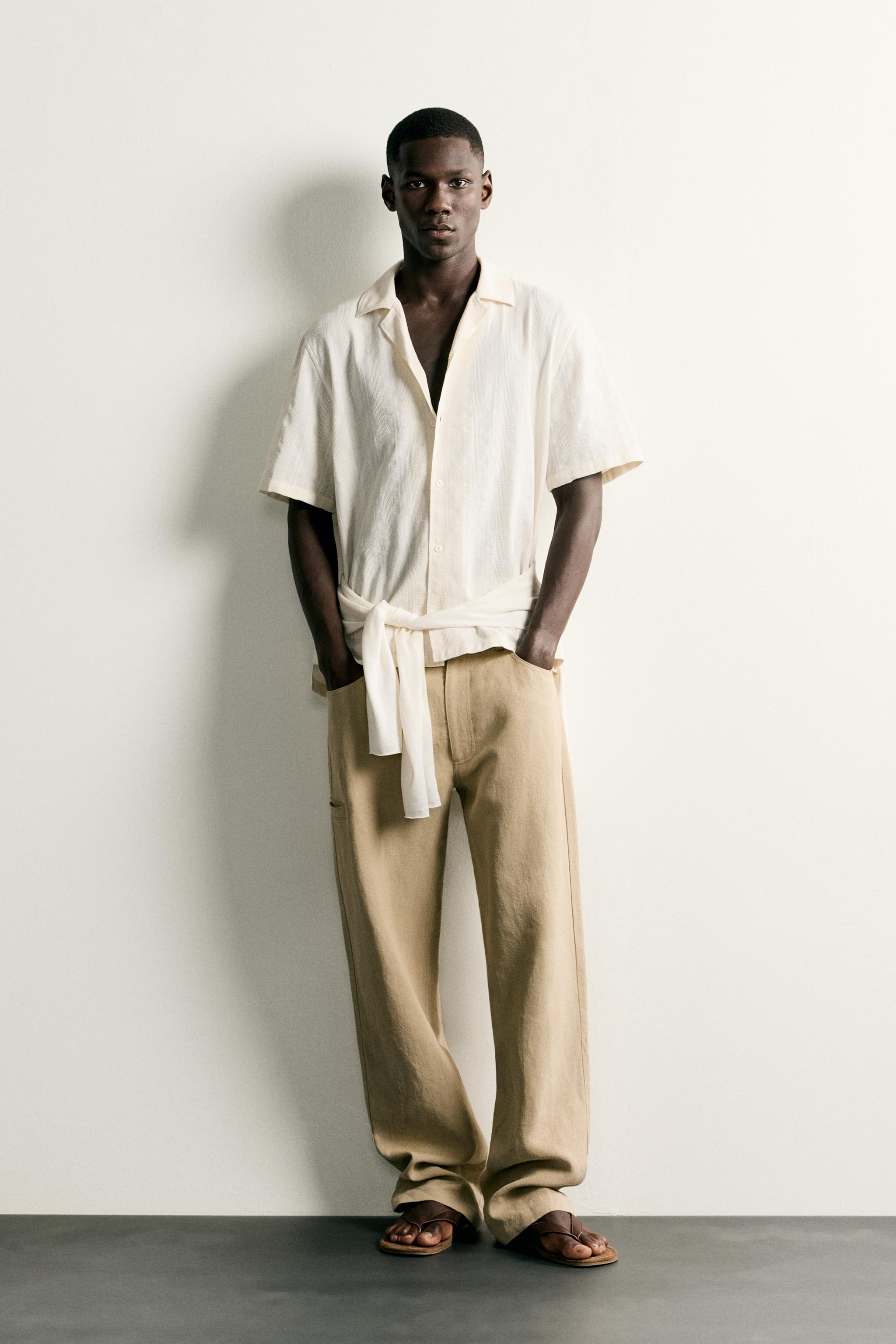 REGULAR FIT JACQUARD SHIRT