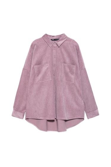 CORDUROY SHIRT WITH POCKETS