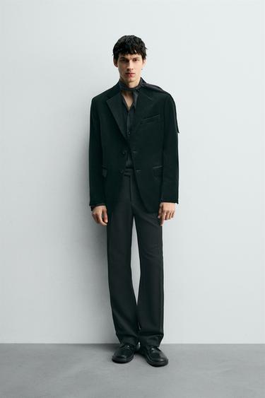 ΜΠΛΕΪΖΕΡ REGULAR FIT ΒΕΛΟΥΔΟ - Κυπαρισσί του Zara