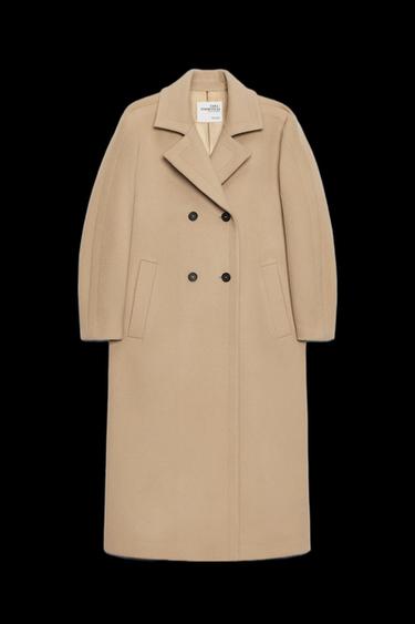 SOSHIOTSUKI X ZARA WOOL BLEND COAT - Light camel by Zara - Image 0
