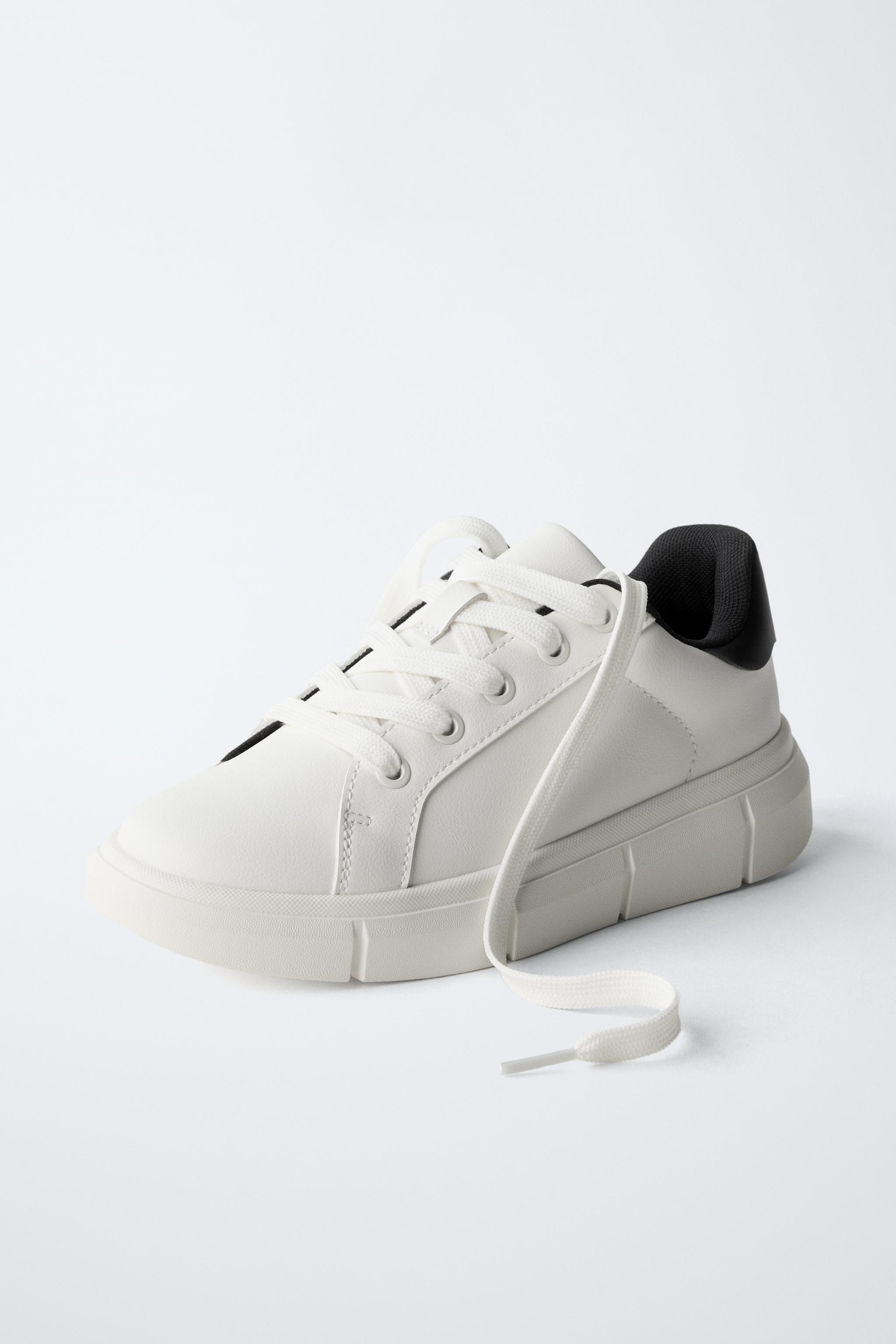 なきざ CHUNKY SNEAKERS - White | ZARA United States
