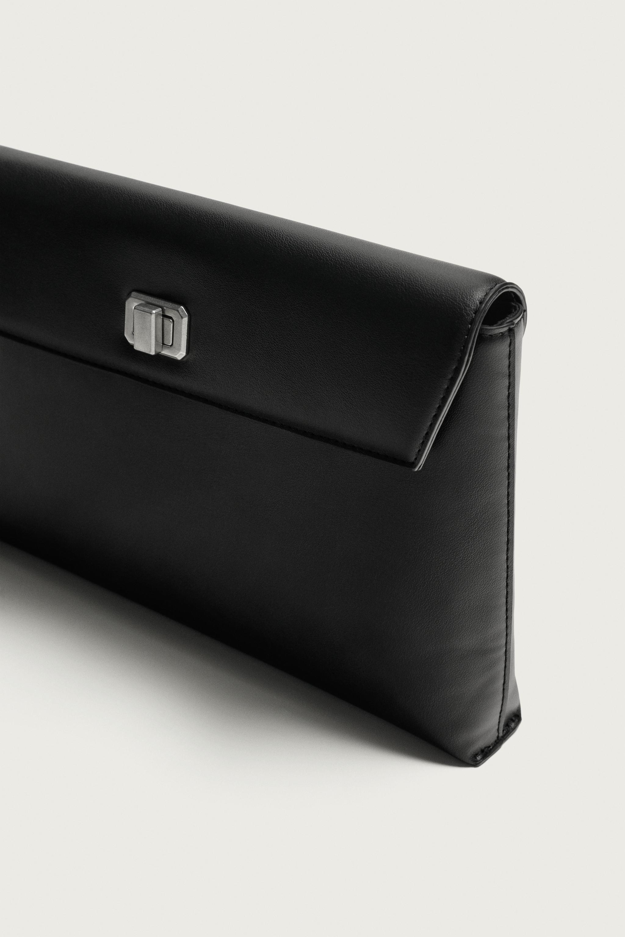 Мужские сумки Zara METAL CLOSURE ENVELOPE — фото 6