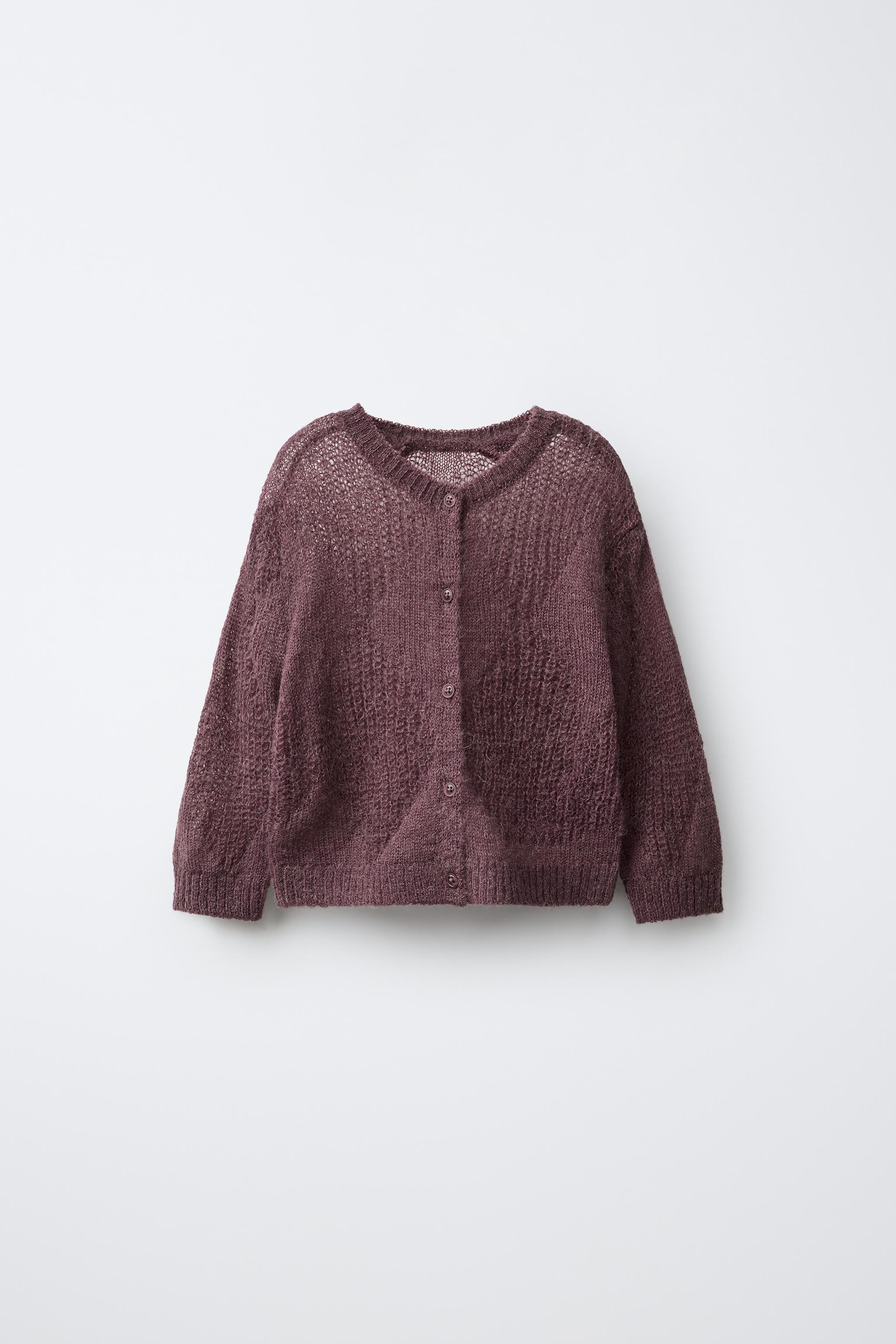 CARDIGAN WITH WOOL AND ALPACA
