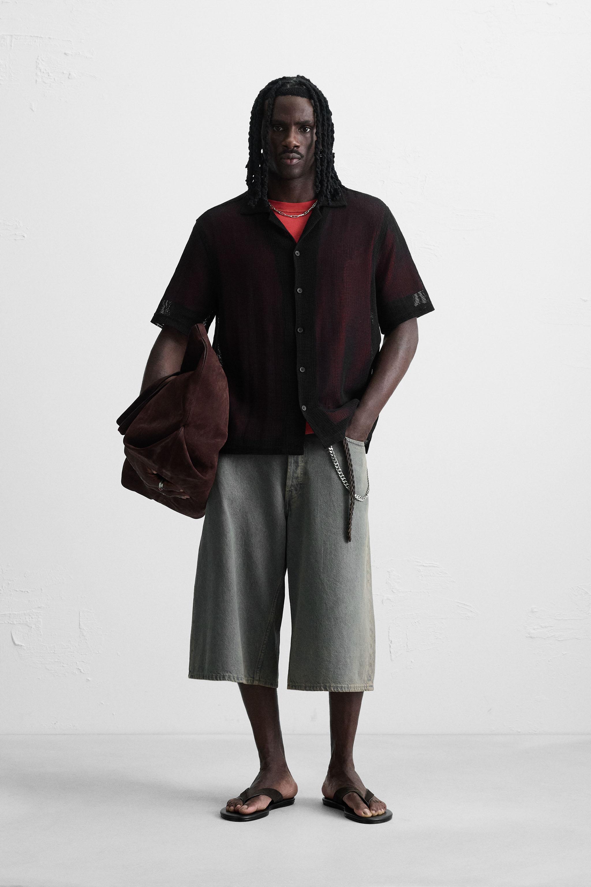 OPEN WEAVE SHIRT