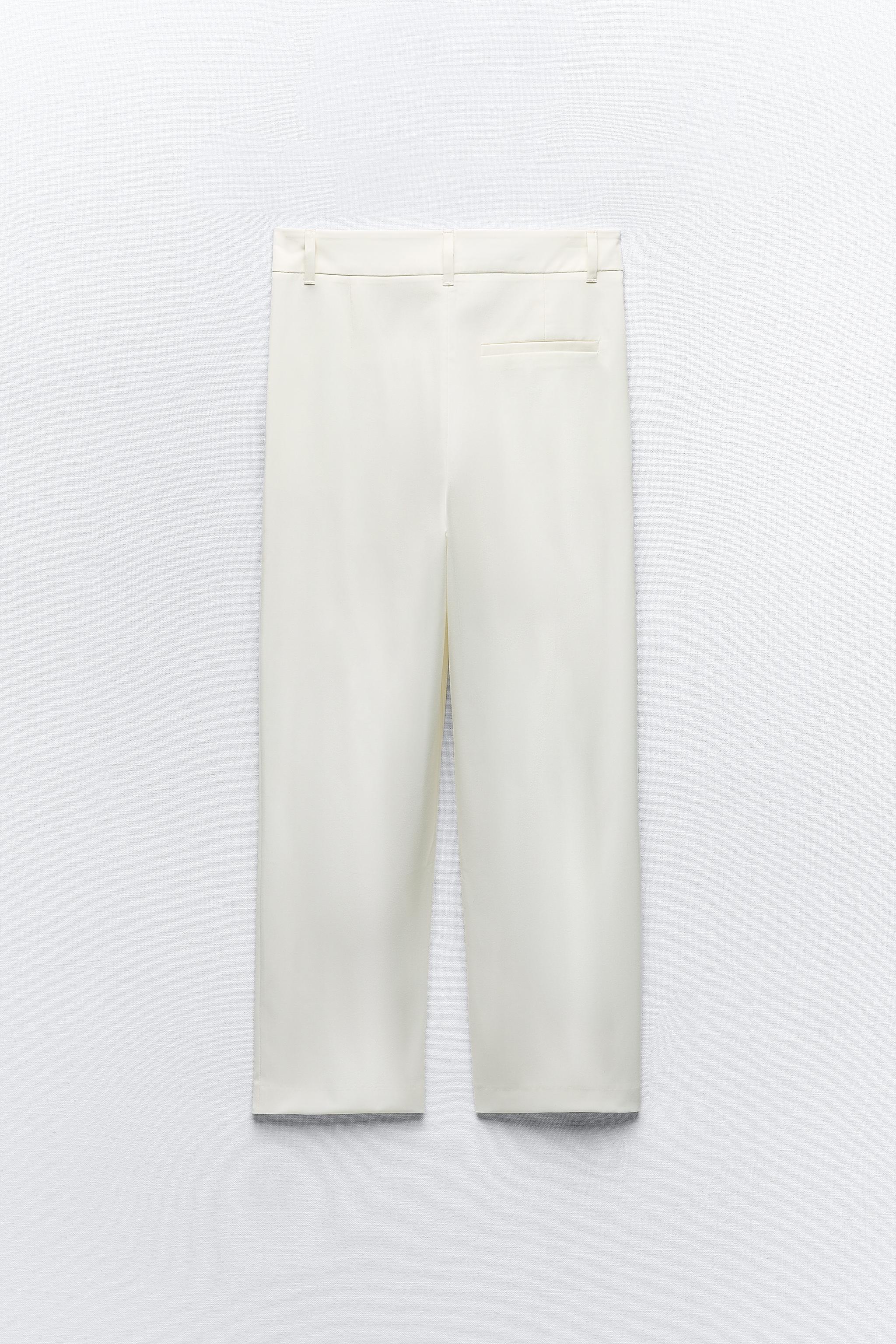 STRAIGHT MASCULINE TROUSERS