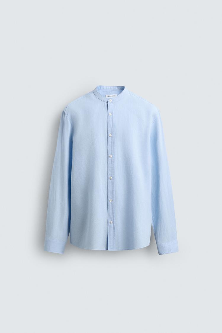 ZARA COTTON - LINEN SHIRT