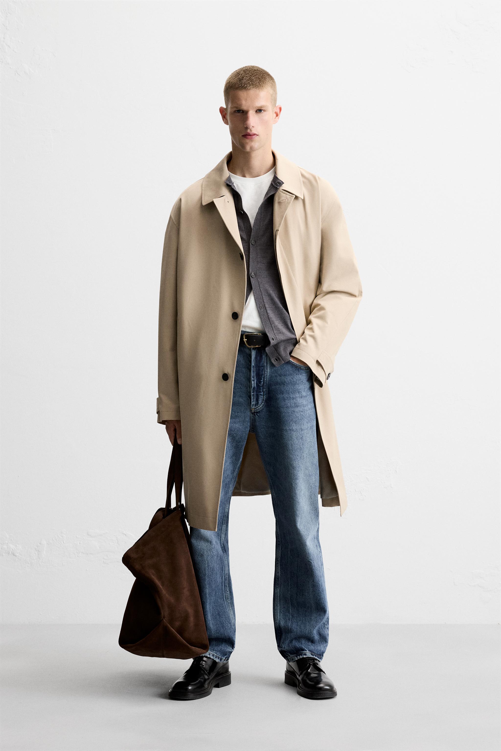 Overcoat zara man online