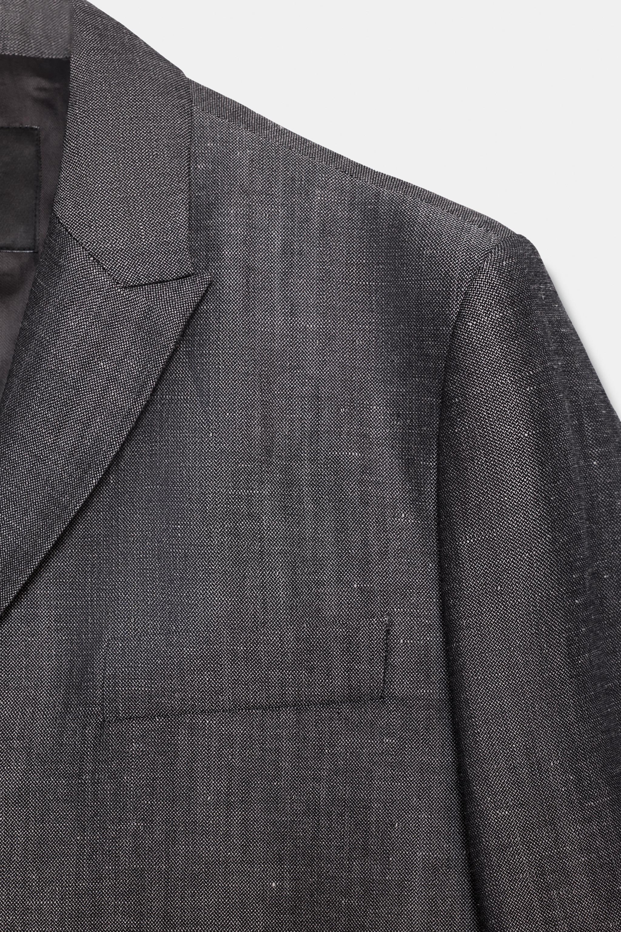 ZW COLLECTION STRAIGHT-CUT LINEN BLAZER
