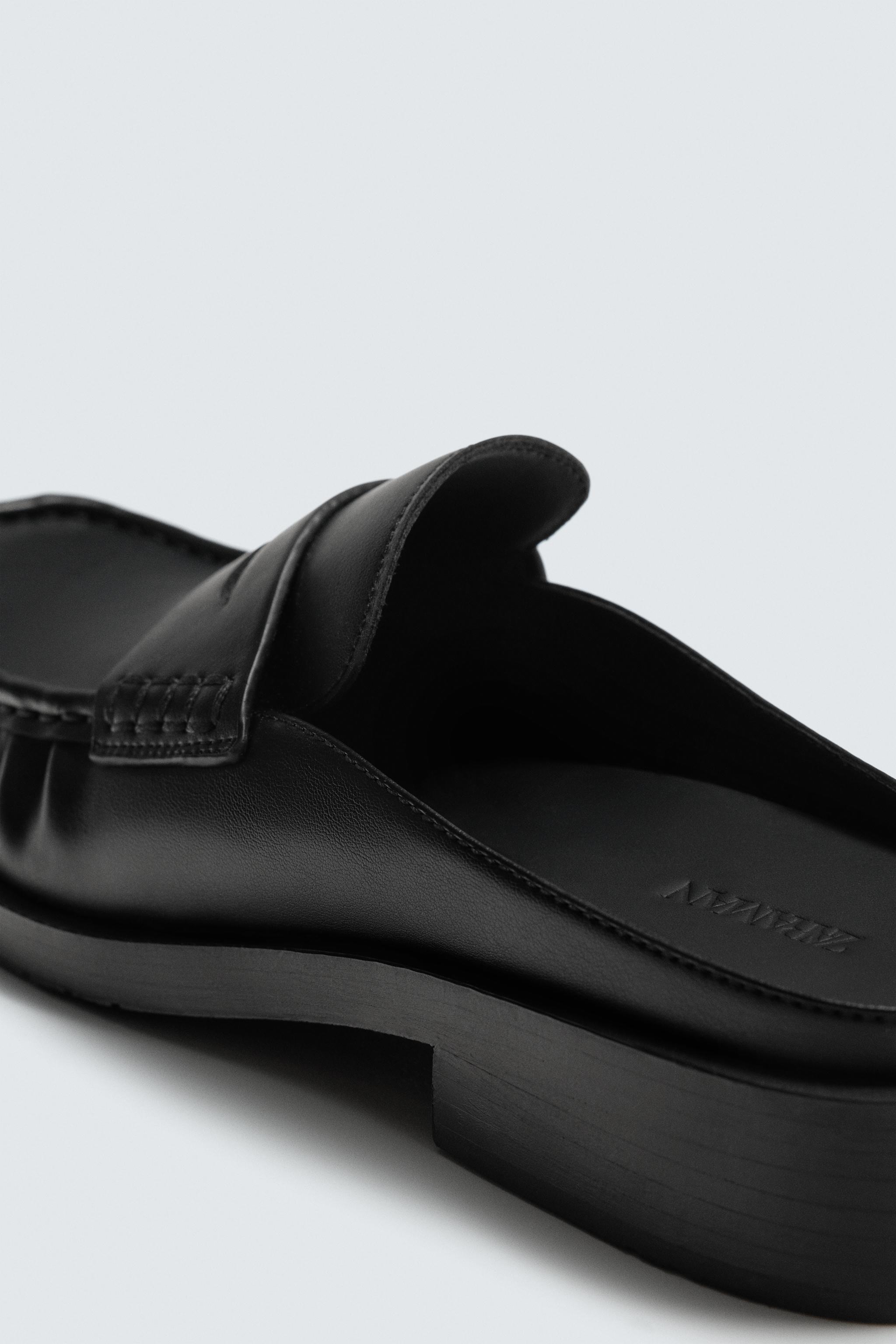 OPEN BACK LOAFERS