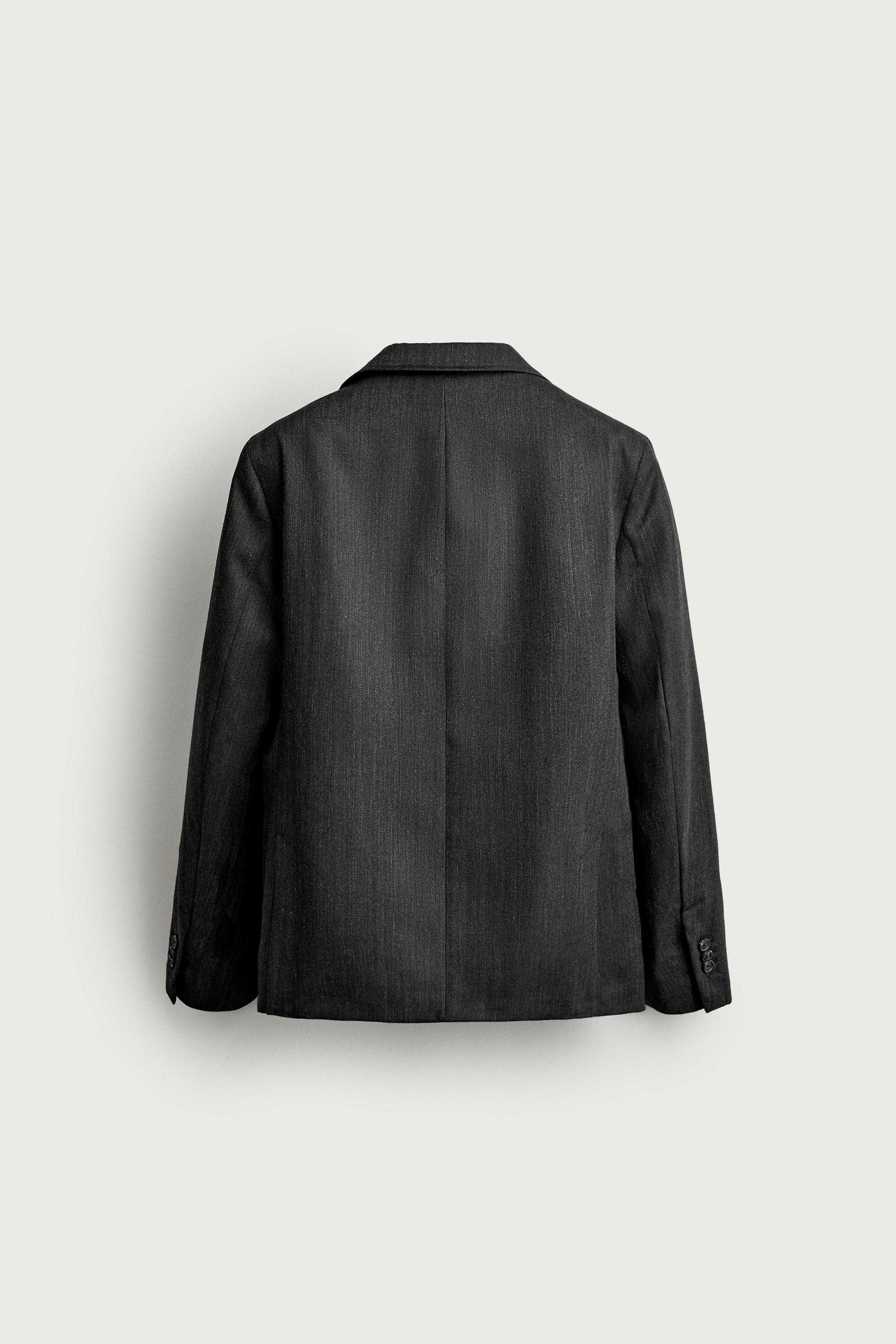 100% WOOL REGULAR-FIT SUIT BLAZER