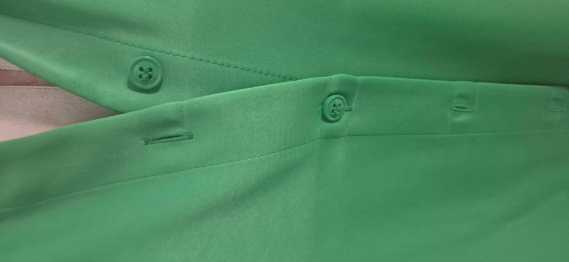 SATIN SHIRT WITH VENTS - Image 2