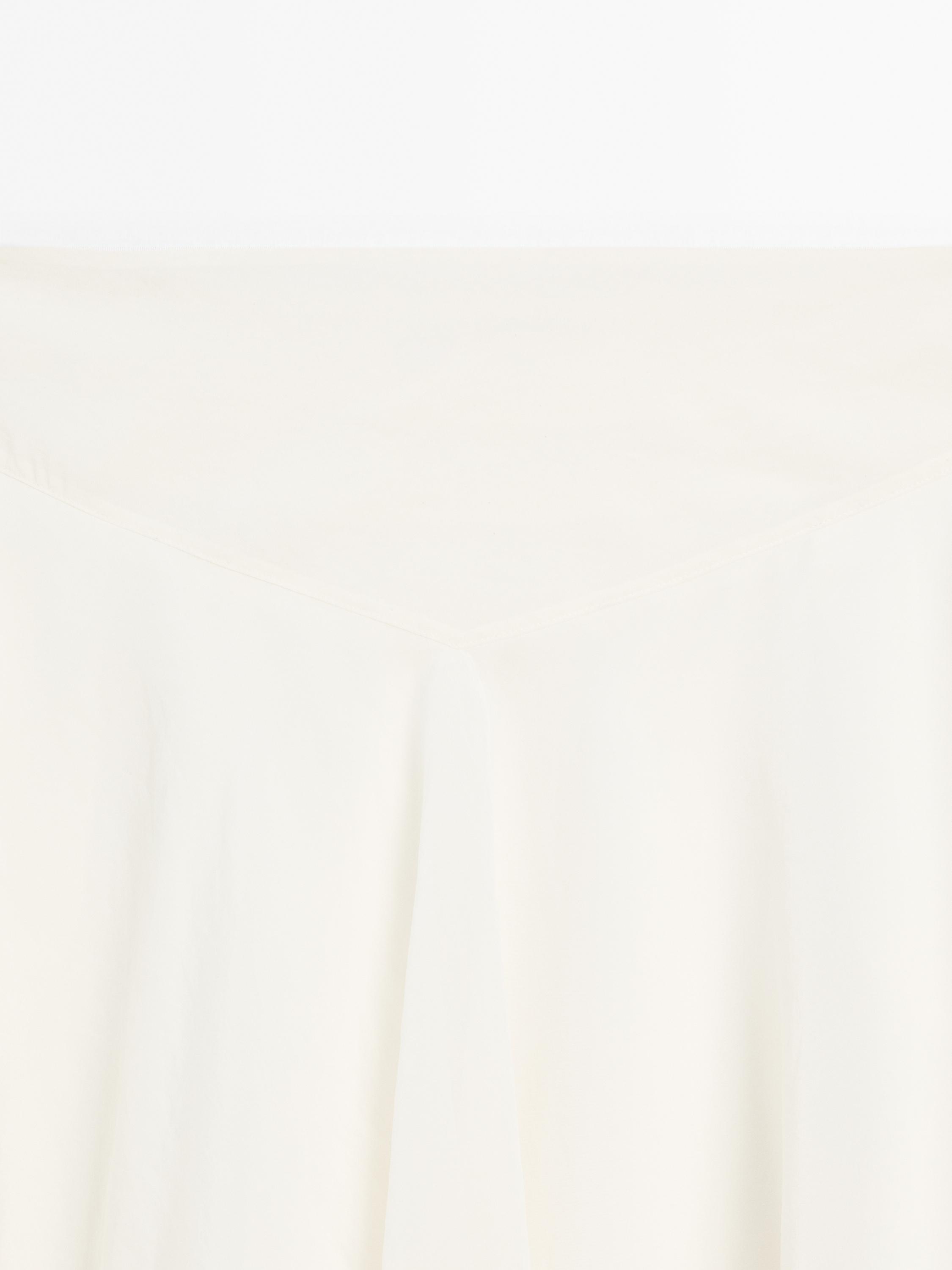Jupe midi ample en maille côtelée