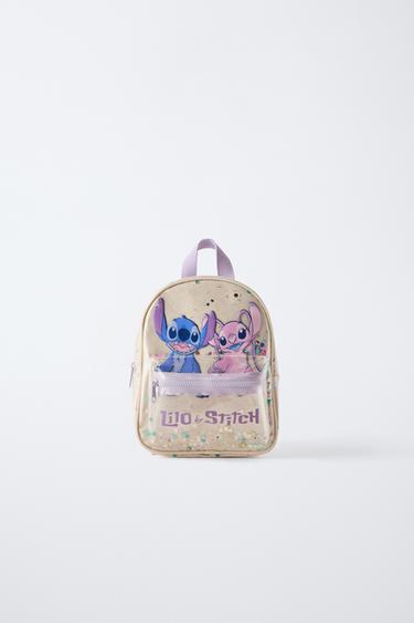 ВИНИЛОВЫЙ МИНИ-РЮКЗАК «ЛИЛО И СТИЧ» © DISNEY — Небеленый от Zara — изображение 0