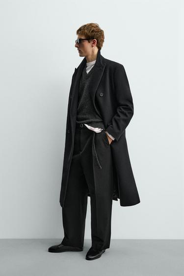 RELAXED FIT PLOOIBROEK AARON LEVINE X ZARA - Zwart van Zara