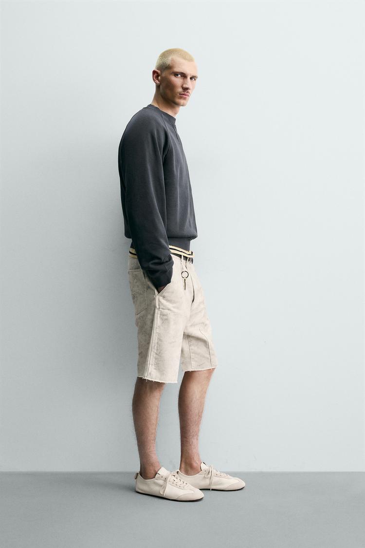 Pantalones cortos Bermuda de carpintero de corte relajado 4