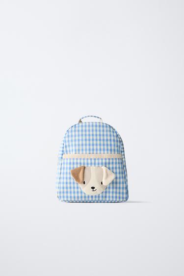 MOCHILA PERRITO - Azul de Zara