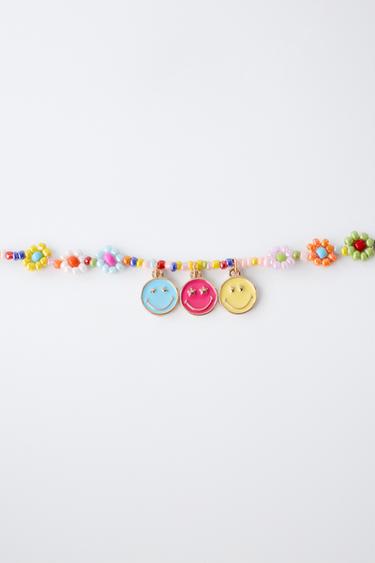 PACK ANILLOS Y PULSERA ABALORIOS SMILEYWORLD ® - Multicolor de Zara