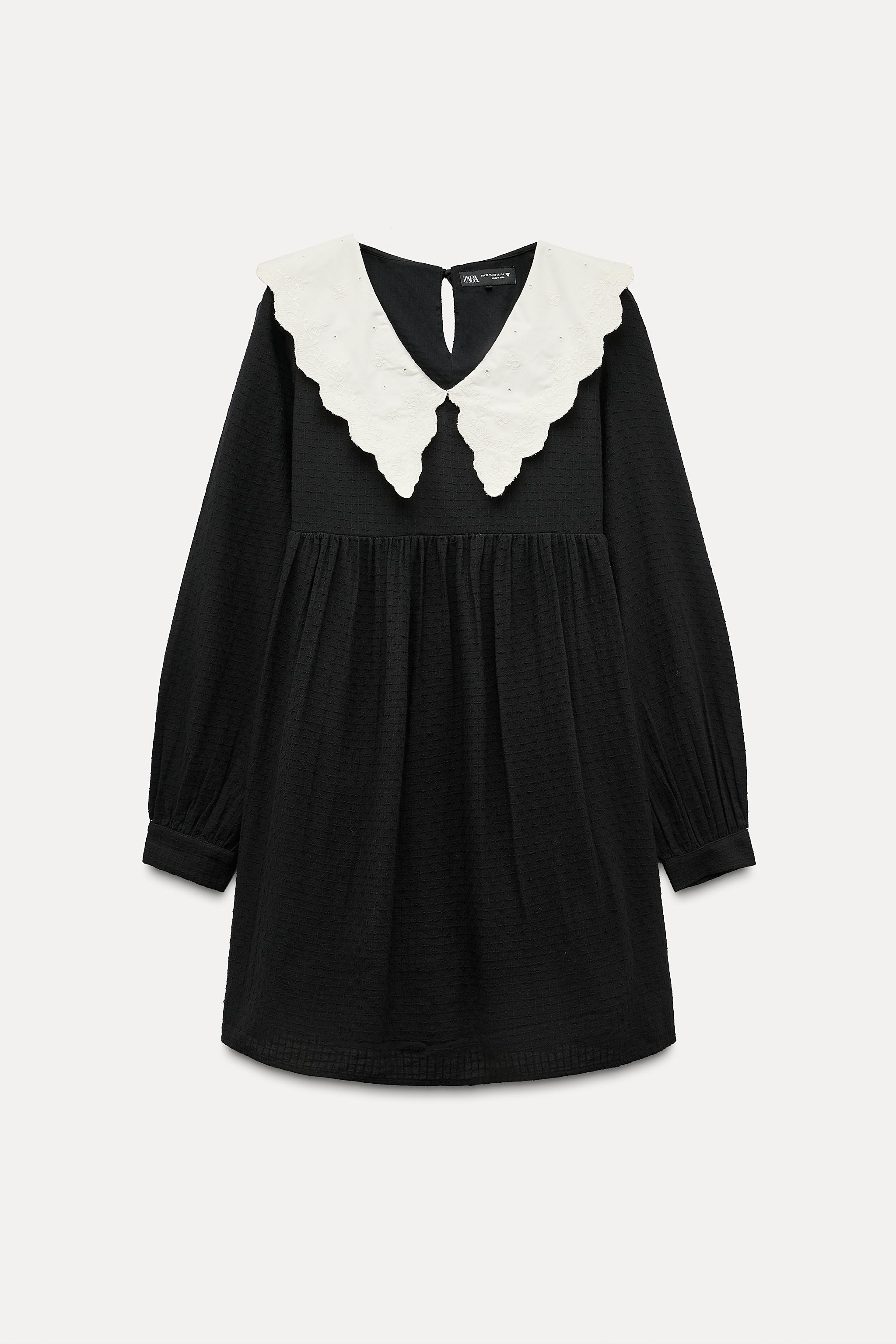 Robe col claudine zara new arrivals